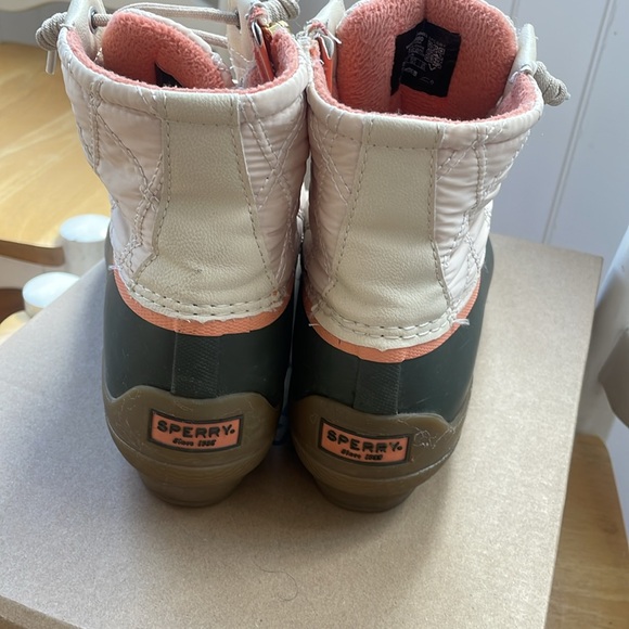 Sperry Rain Duck Boots Size 8.5 - Picture 3 of 9